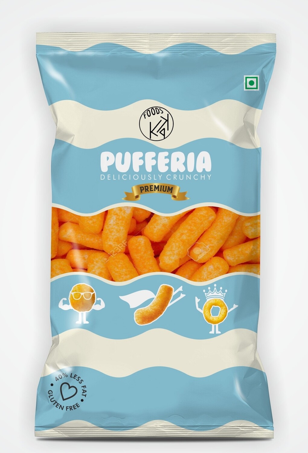 3 pcs Cheese puffs
