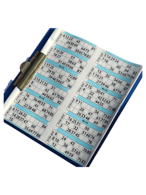 Bingo Clipboards 
(Qty: 10 per Box)