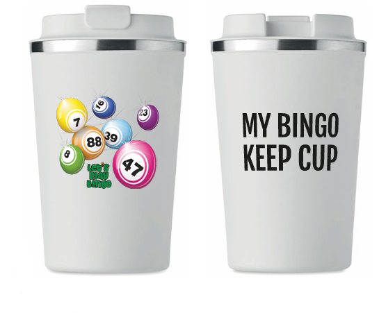 &#39;My Bingo Keep Cup&#39; Travel Tumbler