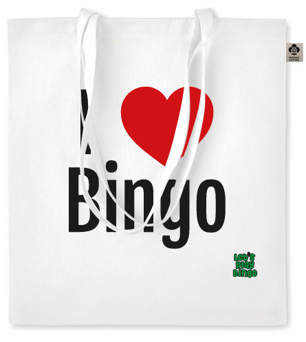 I &#39;Heart&#39; Bingo Tote Bag