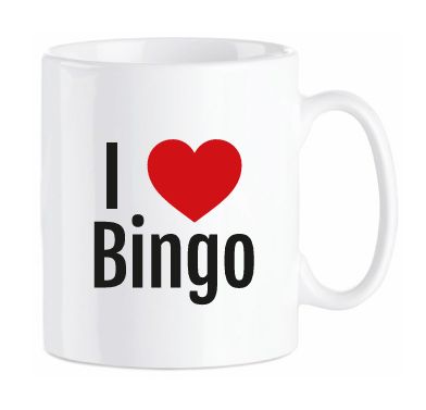 I 'Heart' Bingo Mug