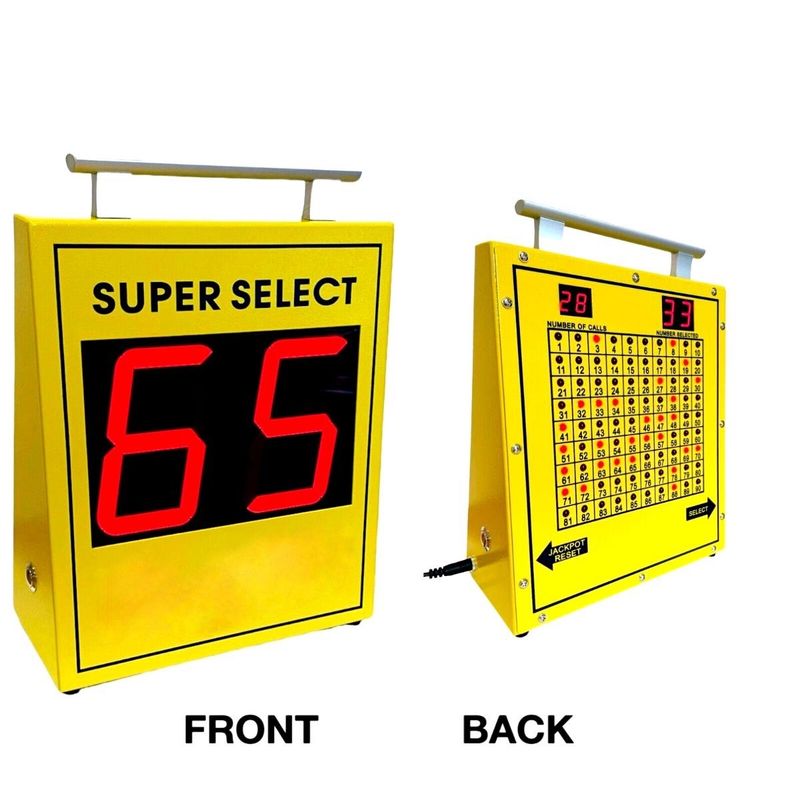 'Super Select' Bingo Machine