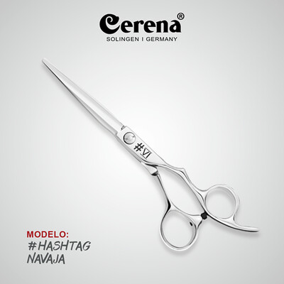 TIJERA CERENA Q SILVER  # 6&quot; NAVAJA