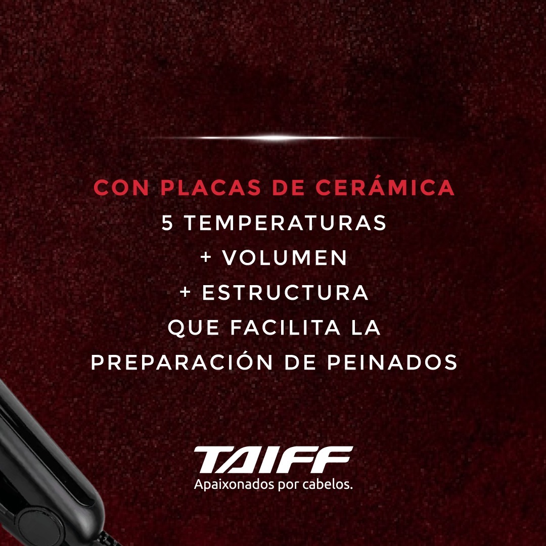 Secador para Cabeleireiro Vulcan 2400W 127v - Taiff, Taiff, Secadores,  Chapas e Termocera, Rekint's Cosméticos