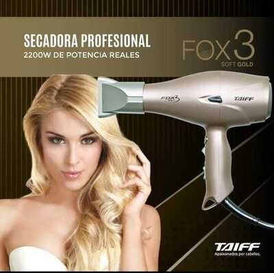 Secadora de Cabello TAIFF Fox3 Soft Gold 2200W