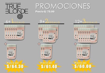 TRUE BLONDE (Polvo Decolorante)