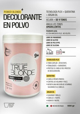 TRUE BLONDE (Polvo Decolorante)