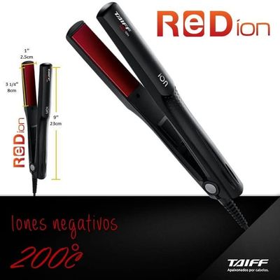 PLANCHA TAIFF MODELO RED ION 200C°
