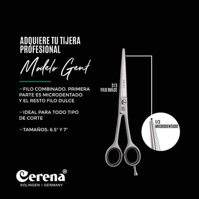 TIJERA CERENA MODELO GENT MICRODULCE 6.5&#39;