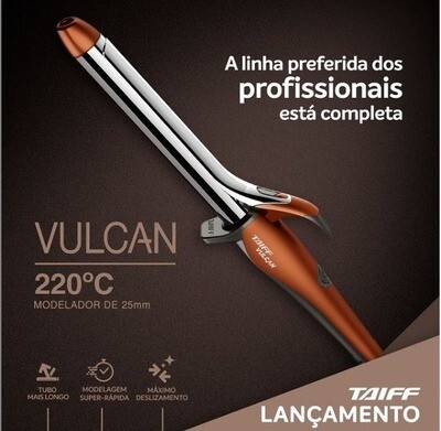 Tenaza para Cabello TAIFF VULCAN 1" (25MM) 240C° Tenaza para Cabello TAIFF VULCAN 1" (25MM) 240C°