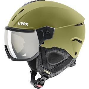 Uvex Instinct Visor Skihelm, Farbe: croco mat, Größe: 53-56cm