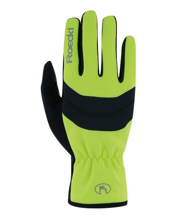 Roeckl Raiano Handschuhe, Farbe: fluo yellow, Größe: 11,5