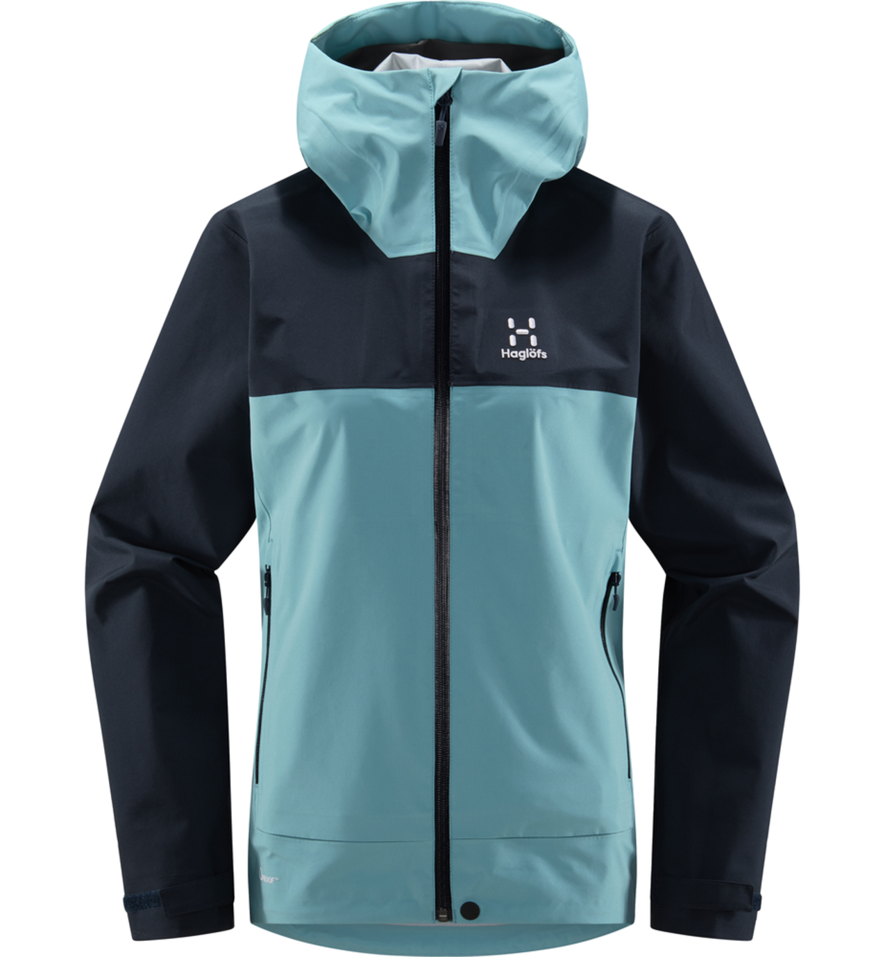 Haglöfs Front Proof Jacket Damen, Farbe: frost blue/ tarn blue, Größe: S