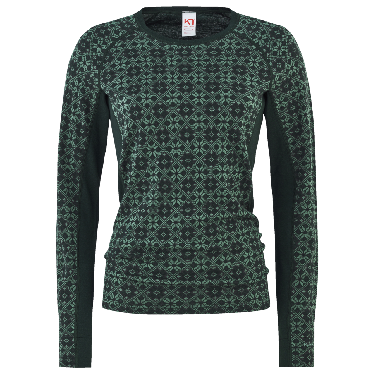 Kari Traa Rose Light Baselayer Longsleeve Damen, Farbe: pine, Größe: S