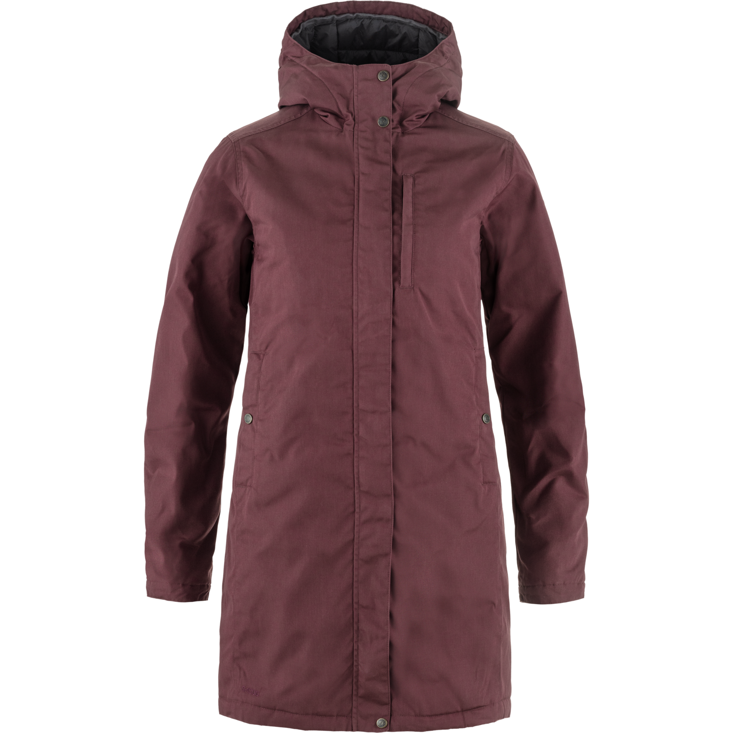 Fjäll Räven Kiruna Padded Parka, Farbe: Port, Größe: M