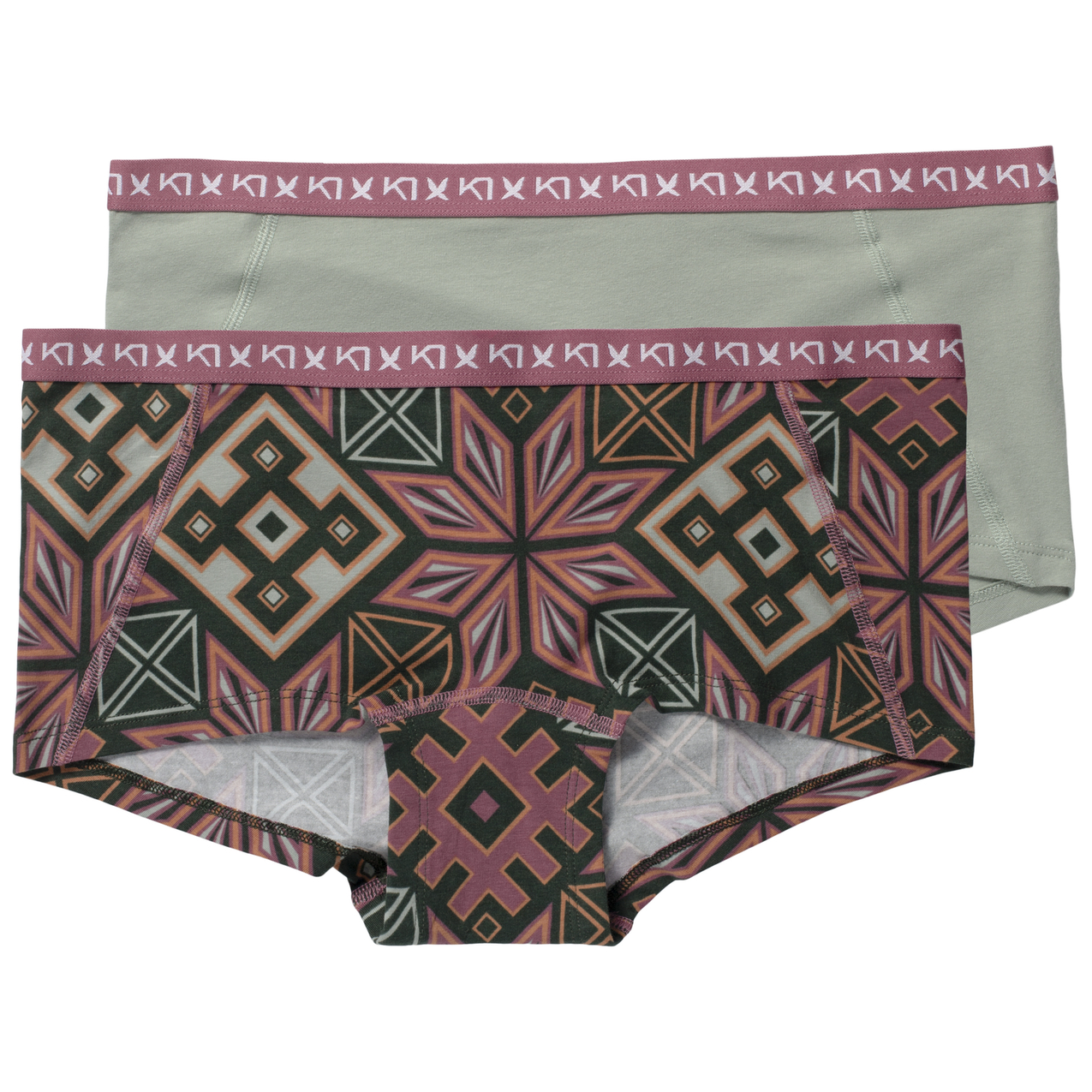 Kari Traa Tina Hipster 2PK Damen, Farbe: Plum, Größe: S