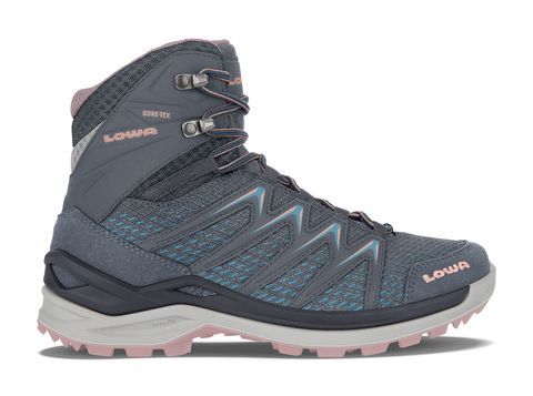 Lowa Innox PRO GTX MID Damen, Farbe: stahlblau/rose, Größe: 5