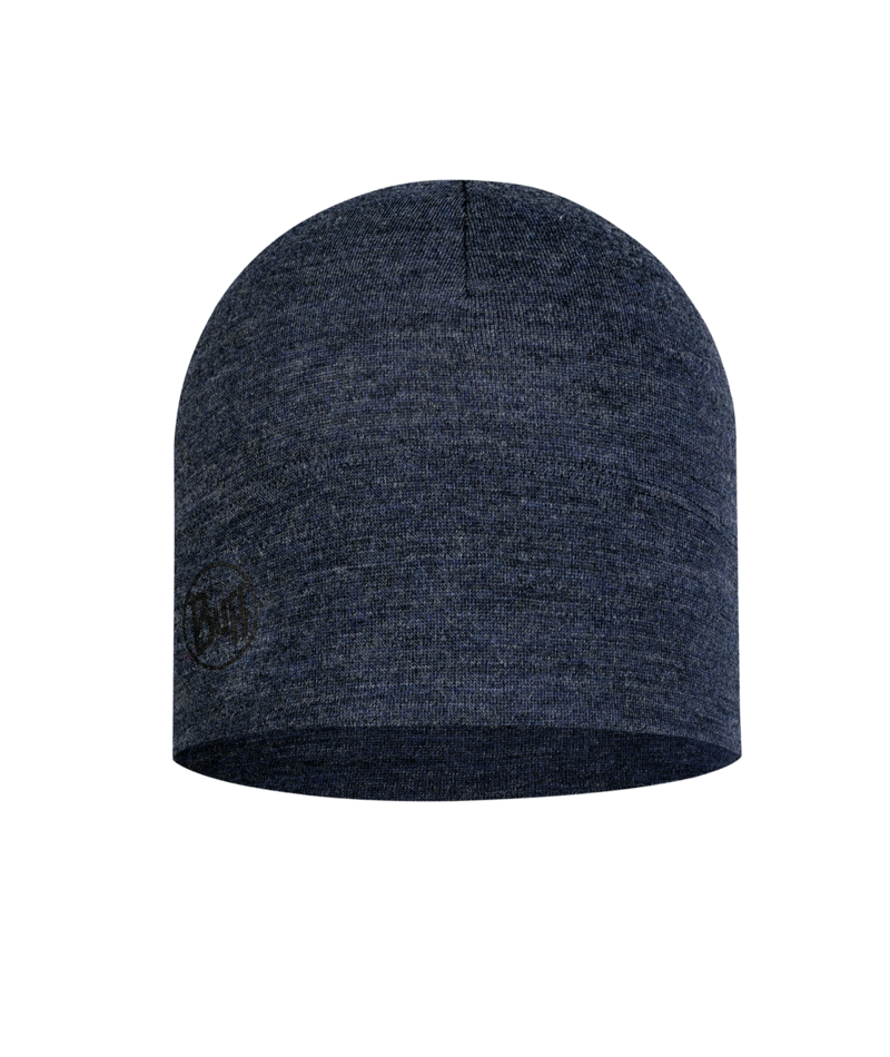 Buff Midweight Beanie Melange Adult, Farbe: Night Blue