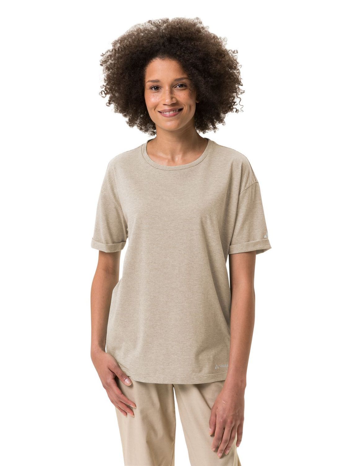 Vaude Mineo Striped T-Shirt Damen