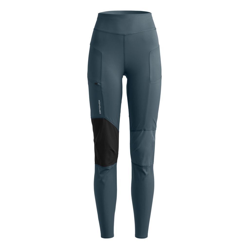Ortovox Seceda Tights Damen, Größe: S, Farbe: dark arctic grey