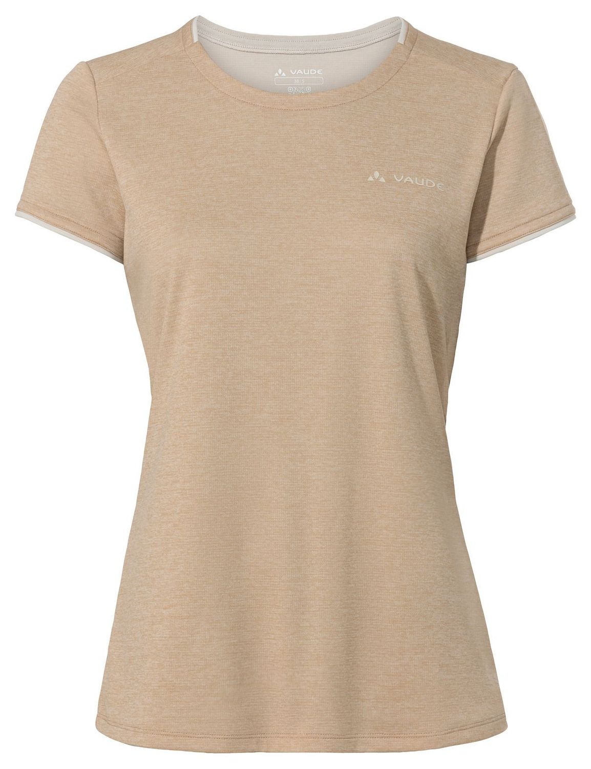 Vaude Essential T-Shirt Damen, Farbe: linen, Größe: 40