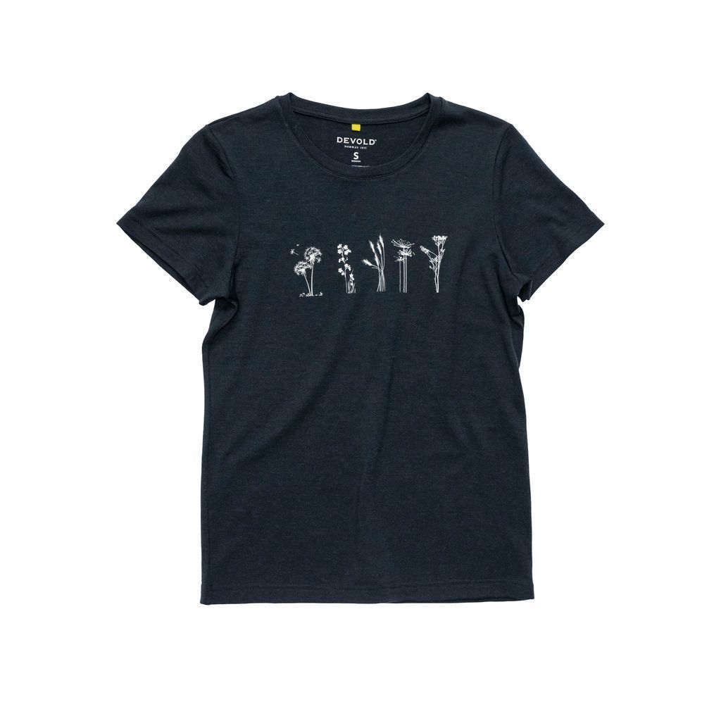Devold Classic "Flowers" Tee Damen