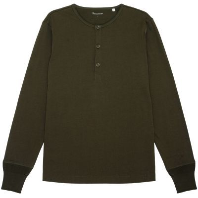 KnoeledgeCottonApparel BO long sleeve henley Herren