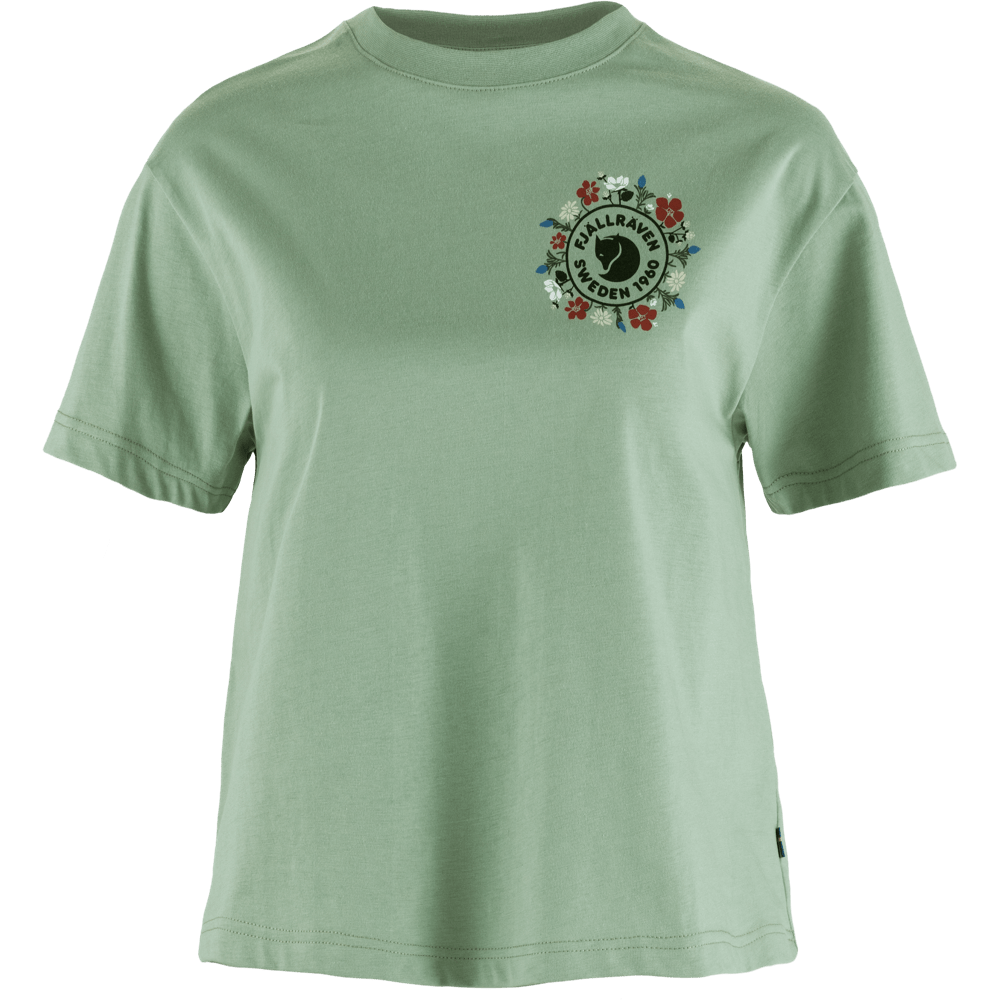 Fjäll Räven Fjällblomster Logo T-shirt Damen