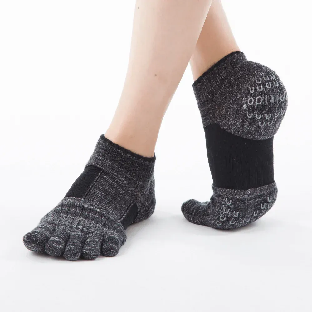 Knitido Plus "Umi" Sneaker mit ABS und Arch Support, Größe: 35-38, Farbe: schwarz