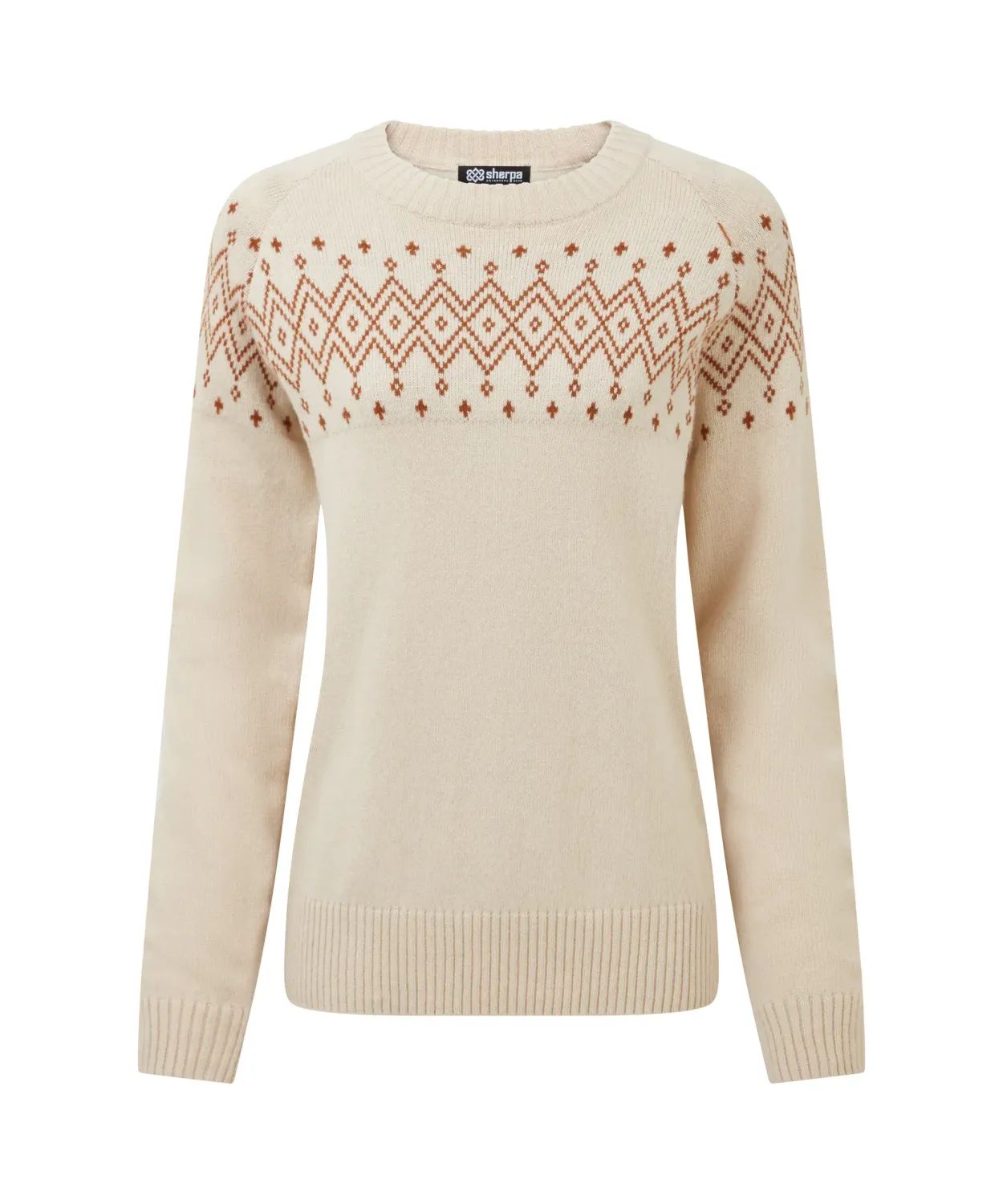 Sherpa Yeshe Crew Neck Sweater Damen Sherpa Yeshe Crew Neck Sweater Damen, Farbe: Ecru, Größe: S