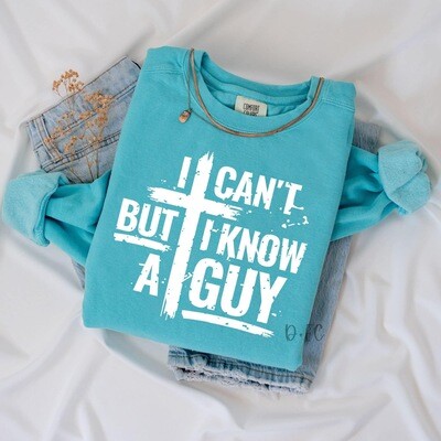 I know a guy- long sleeve comfort color