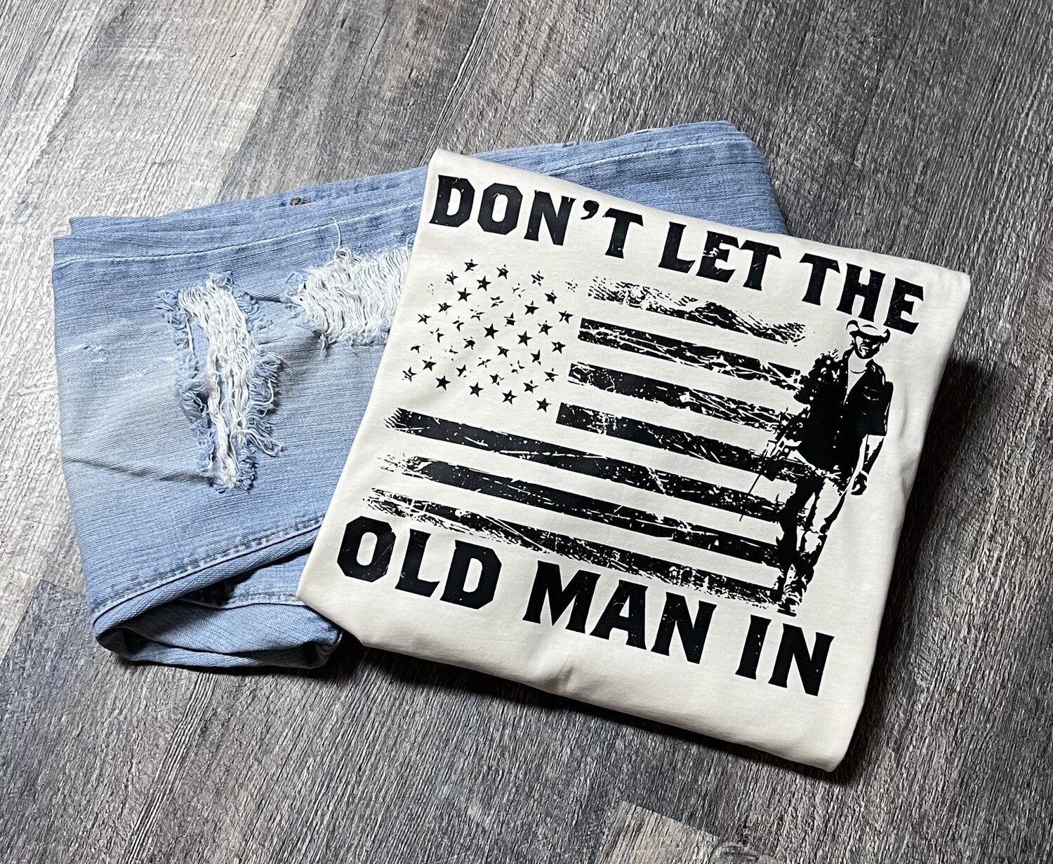 Don’t let the old man in