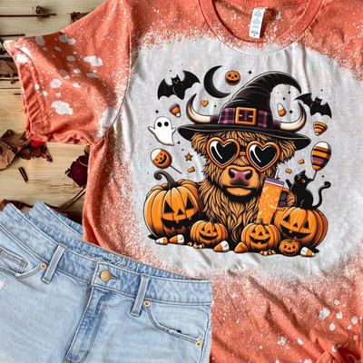 Highland cow Halloween