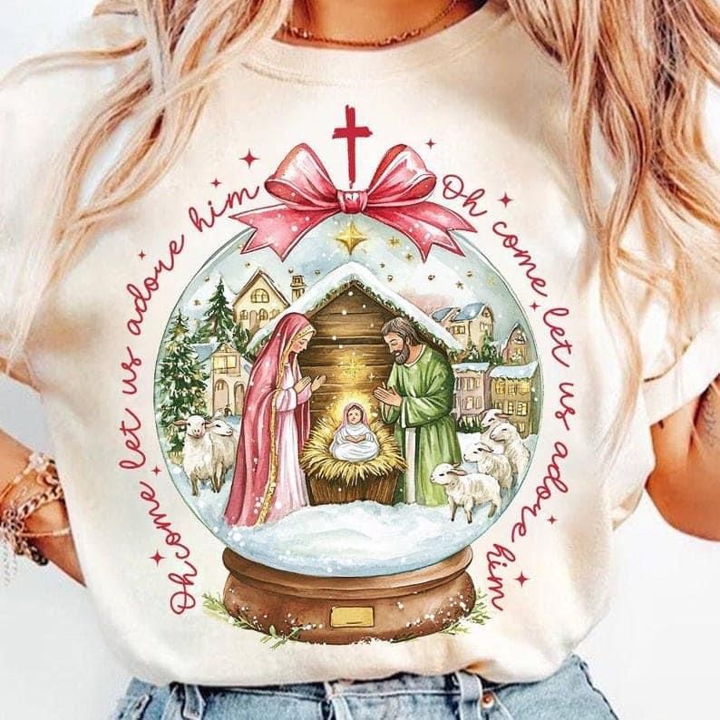 Oh come let us adore him