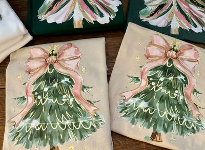 Christmas Tree with bow