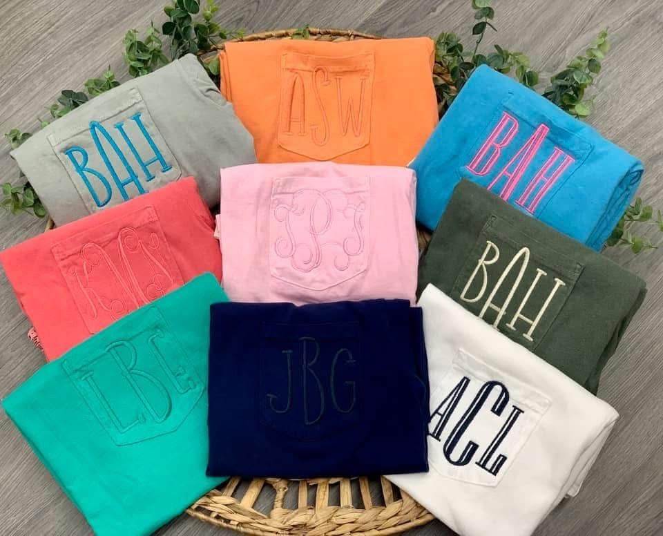 Pocket monogram