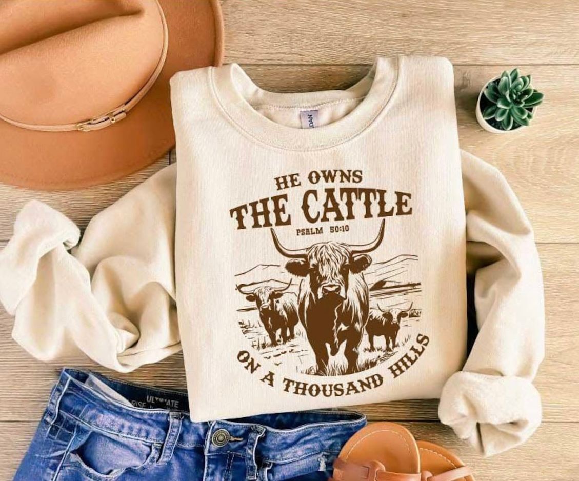 He owns the cattle