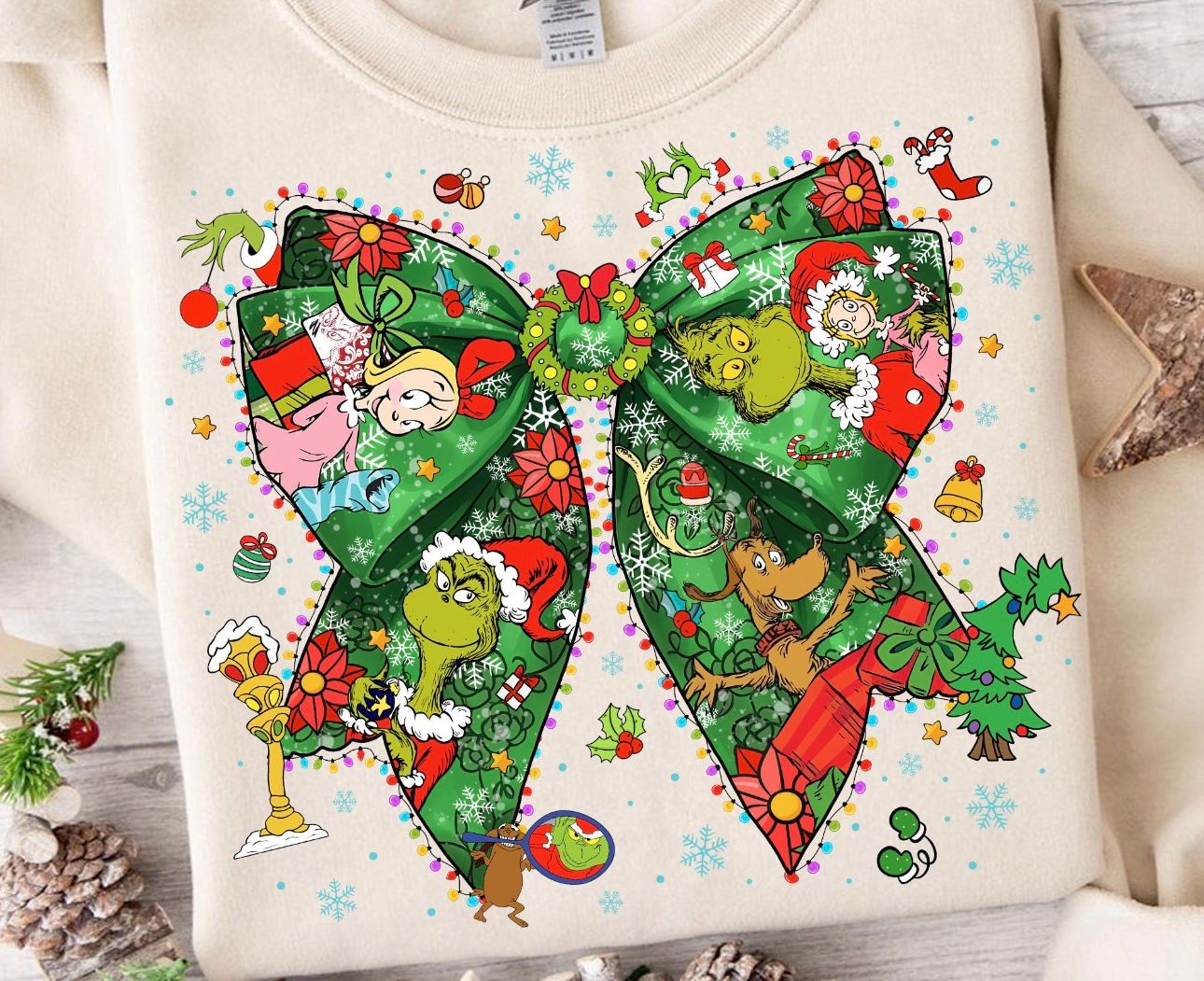 Green man bow