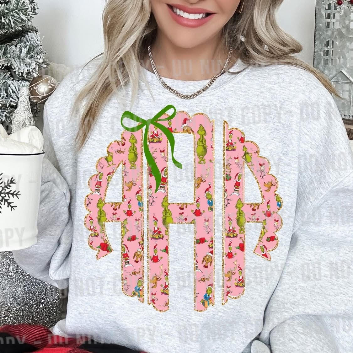 Grinch monogram 2