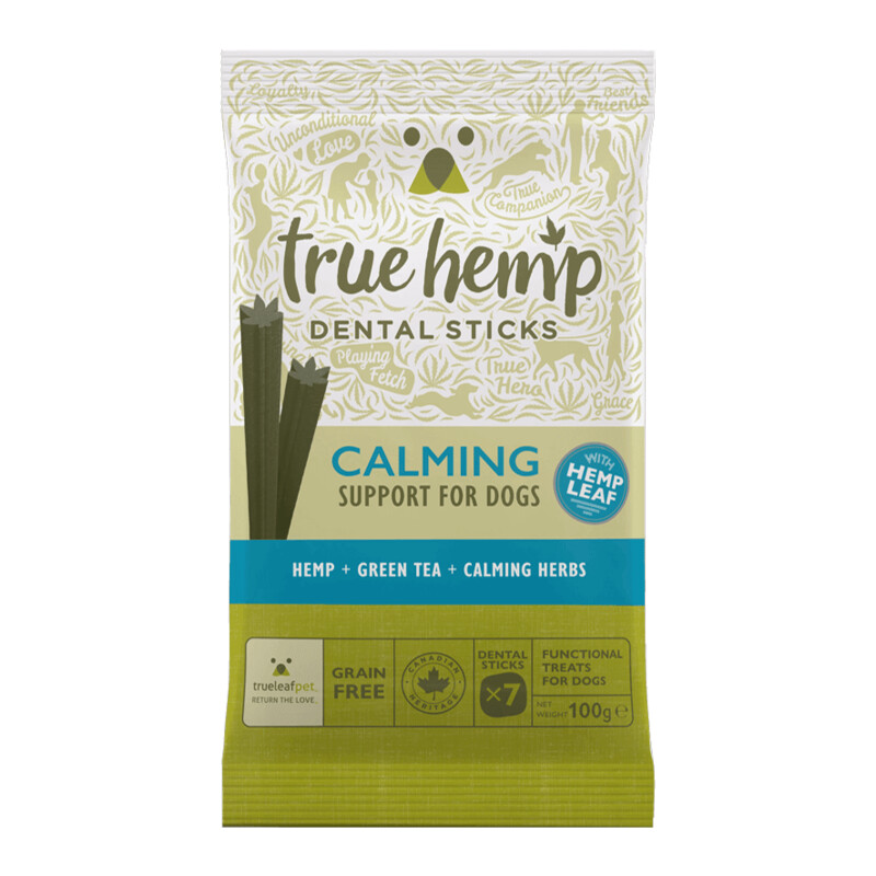 True Hemp Dog Dental Sticks Calming