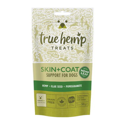 True Hemp Dog Treats Skin & Coat