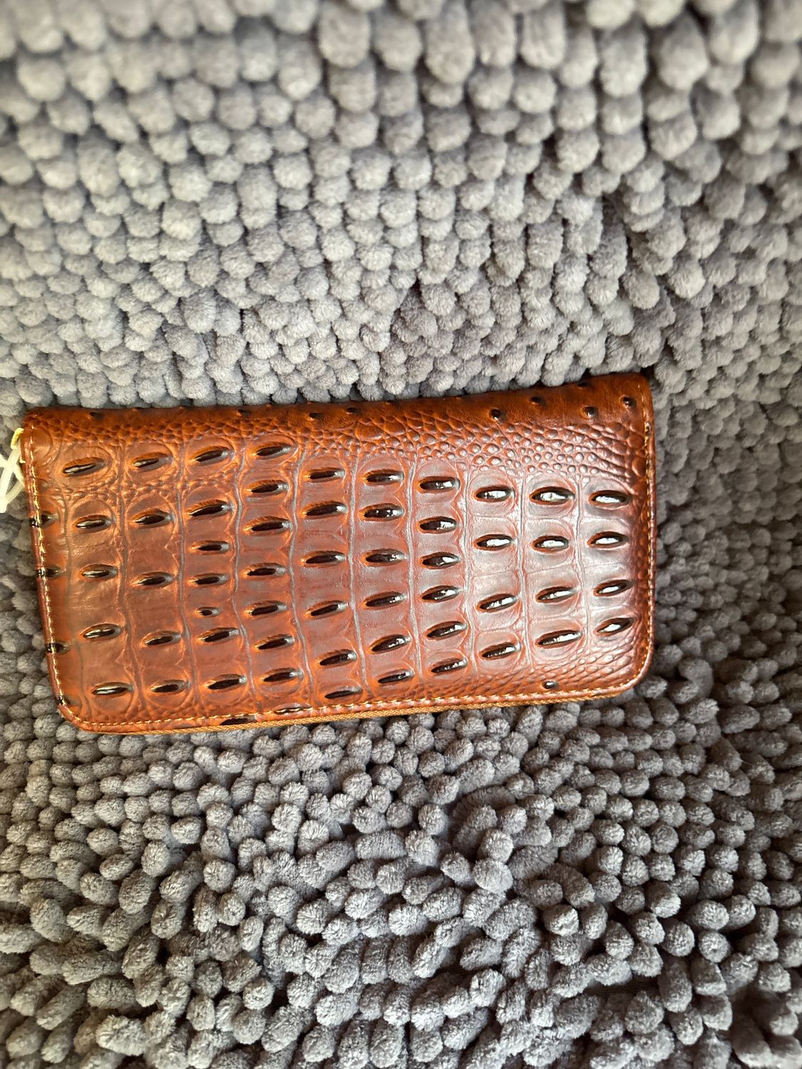 RUBY WALLET, COLOR: COGNAC