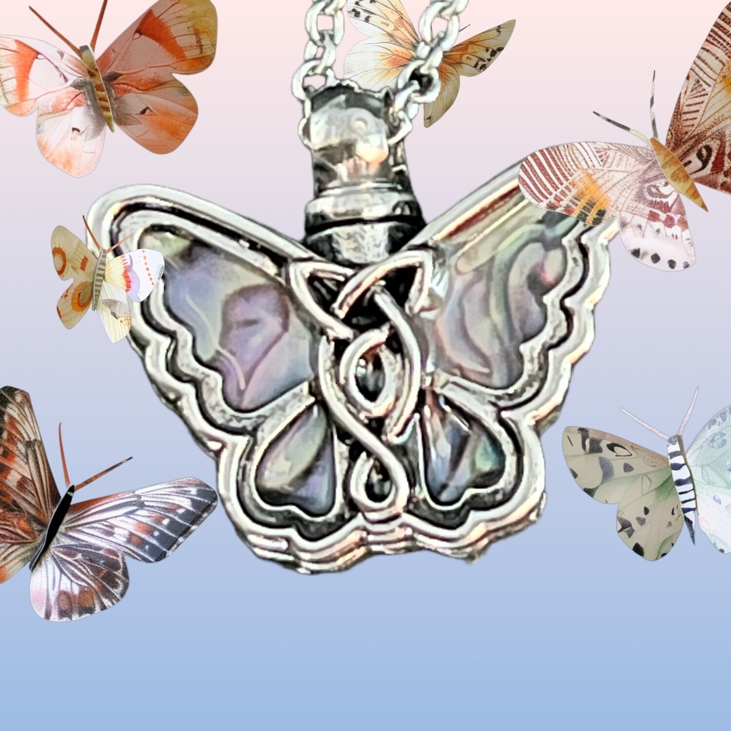 Butterfly  Memorial Jewelry