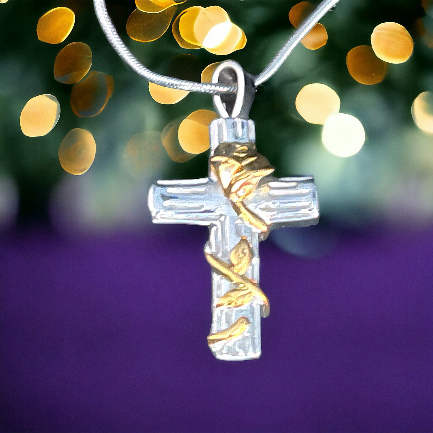 Cross Rose Entwined URN Jewelry