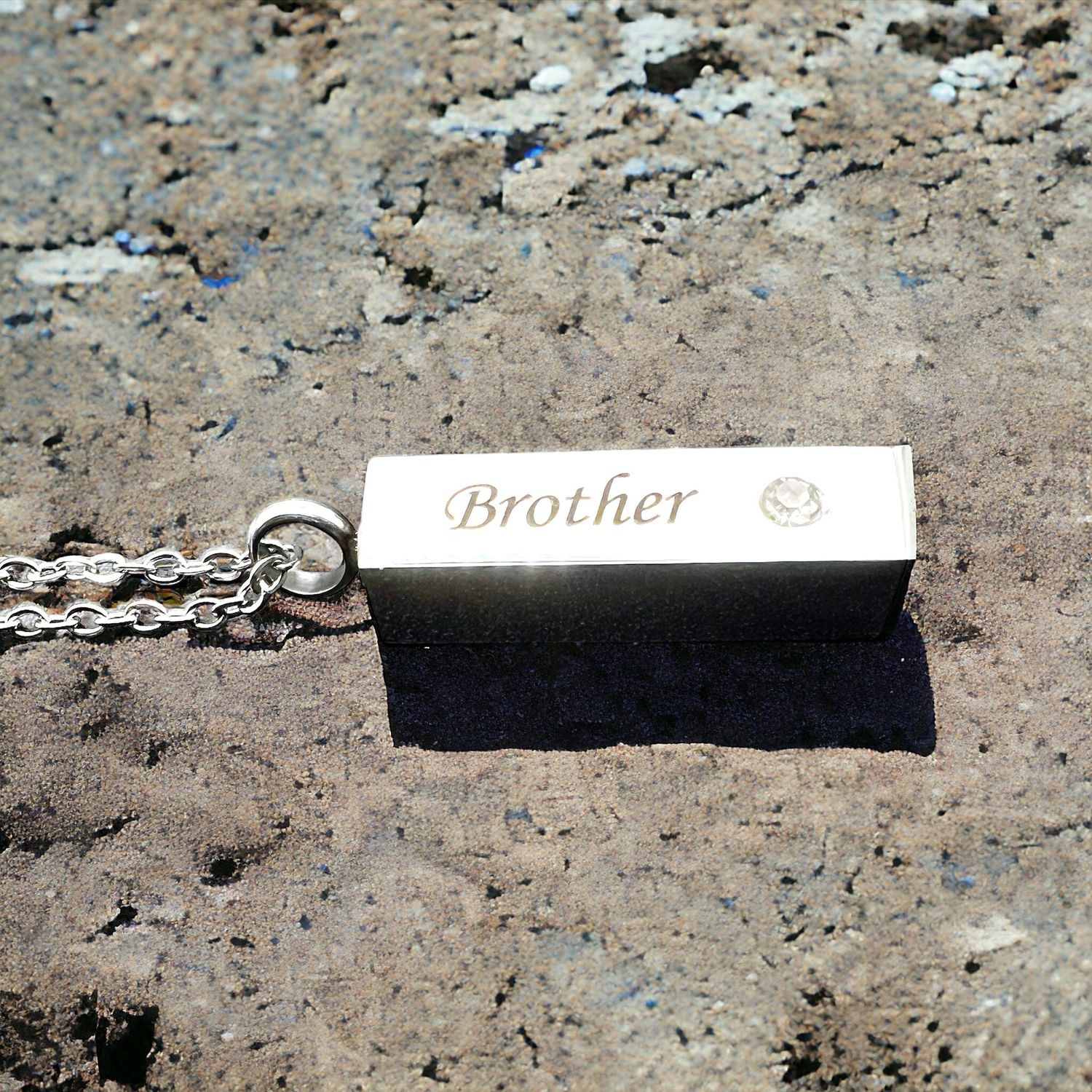 Brother Stainless  Steel Bar/Crystal
