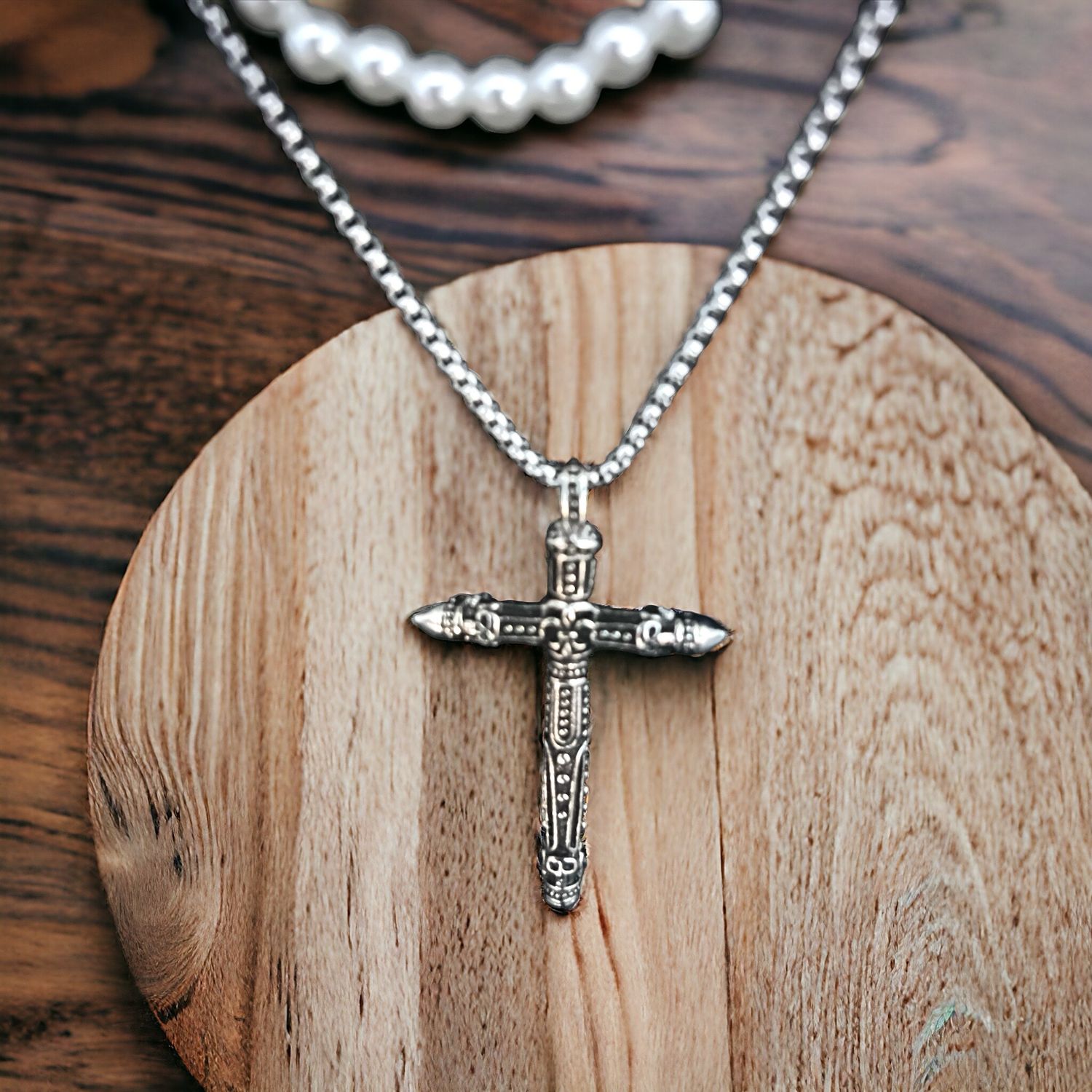 Necklace &amp; Cross Pendant