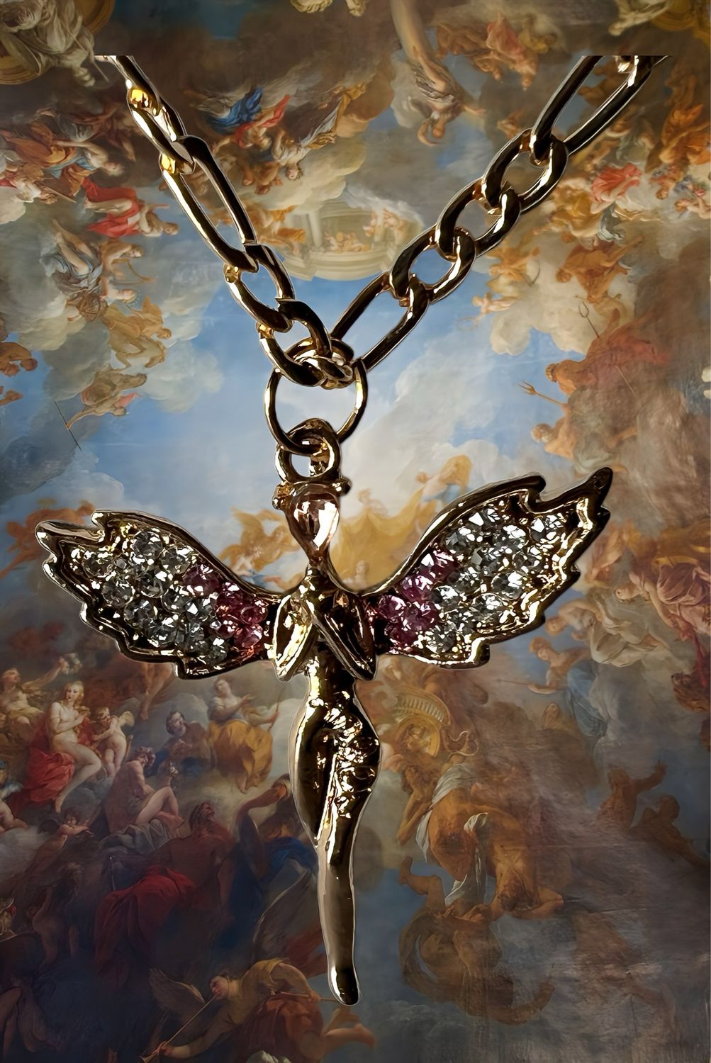 Necklace With Angel Pendant