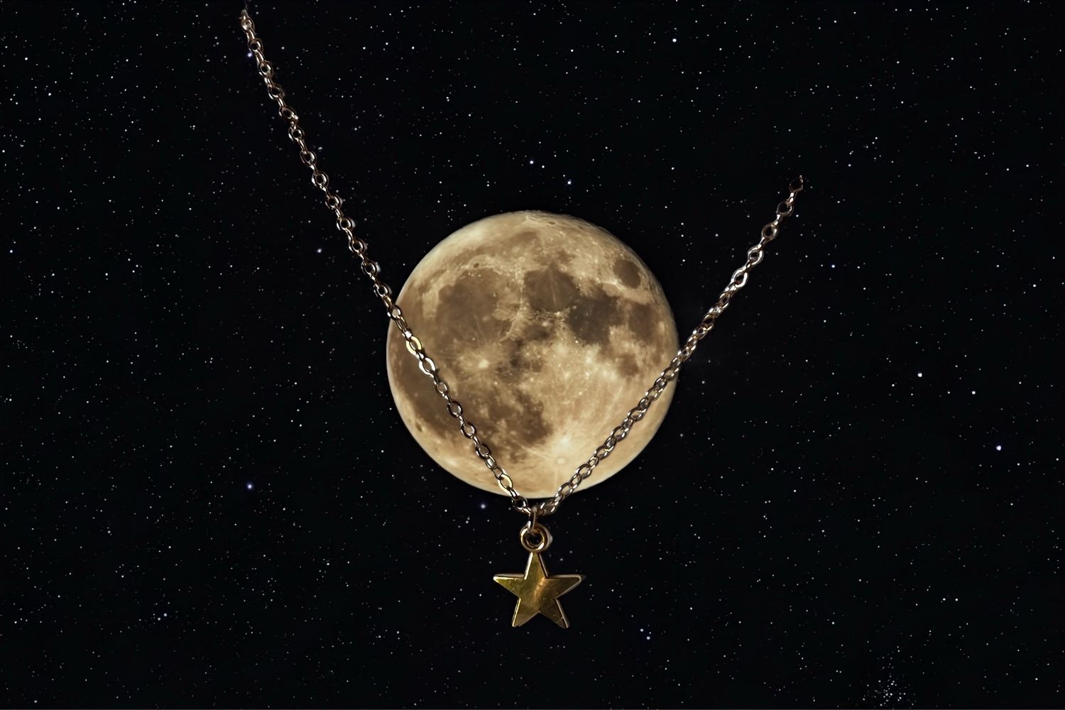 Necklace With Star Pendant