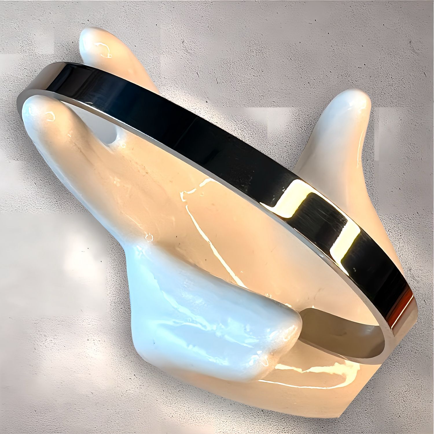 Stainless Steel Cuff Inspirational