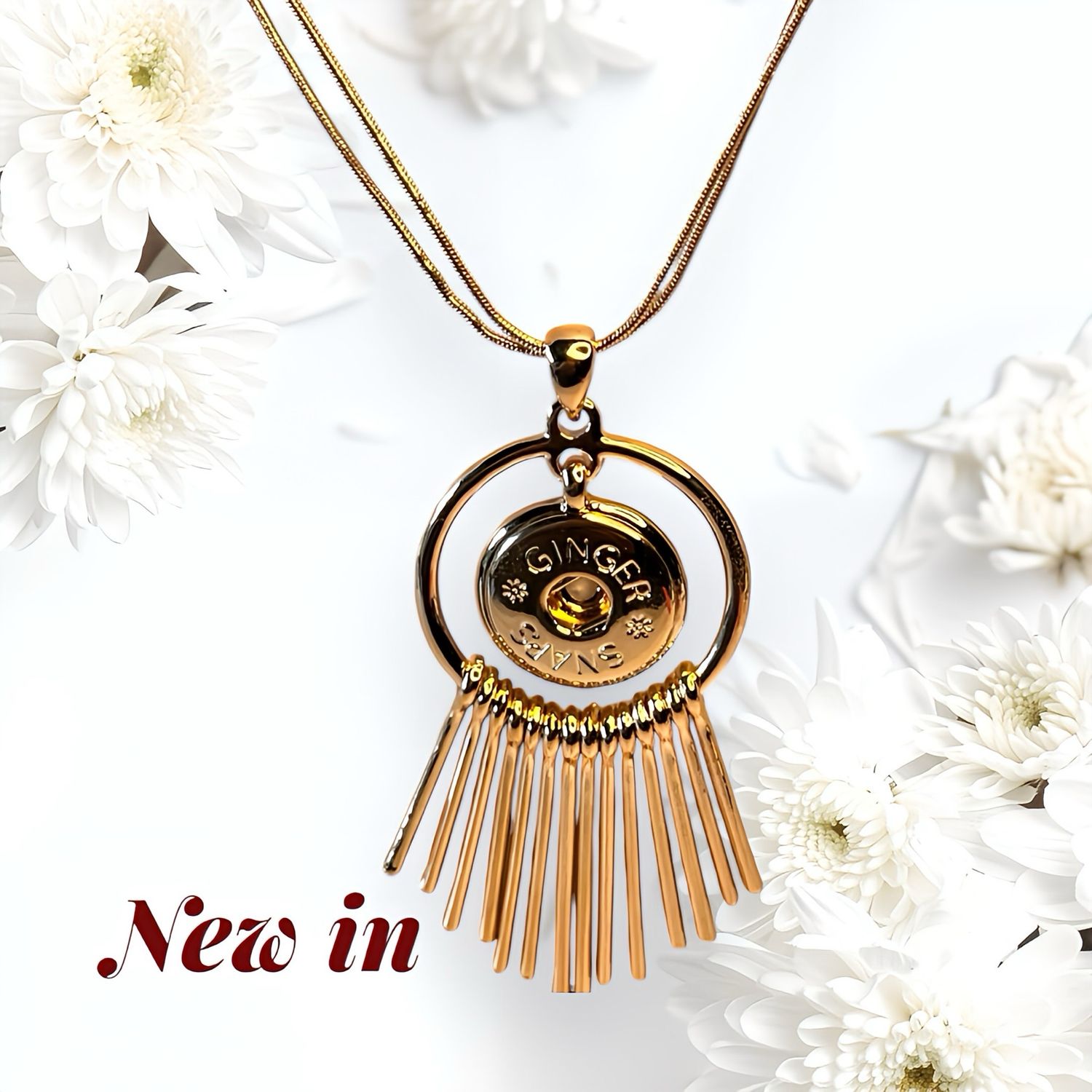 Ginger Snap Brand Tassel Exquisite Necklace
